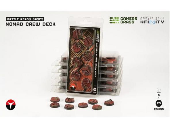 Nomad Crew Deck Bases, Round 25mm [0]