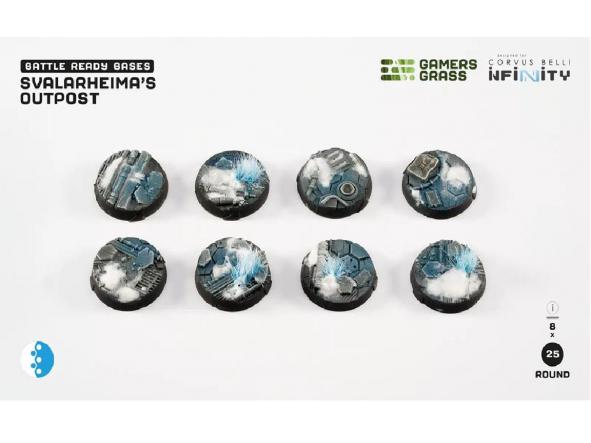 Panoceania Svalarheima’s Outpost Bases, Round 25mm [1]