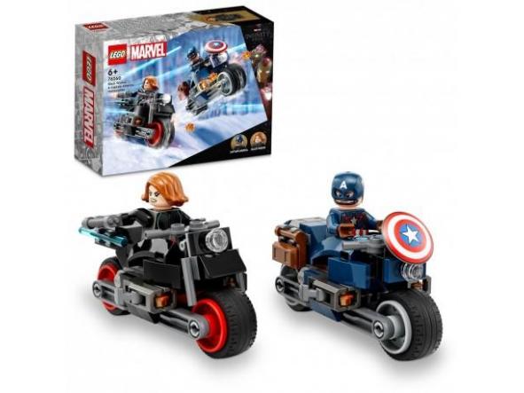 LEGO 76260 Motos de Viuda Negra y el Capitan America