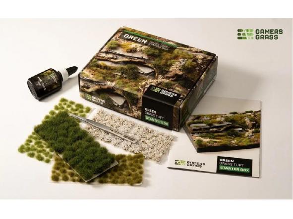 Green Grass Tuft Starter Box