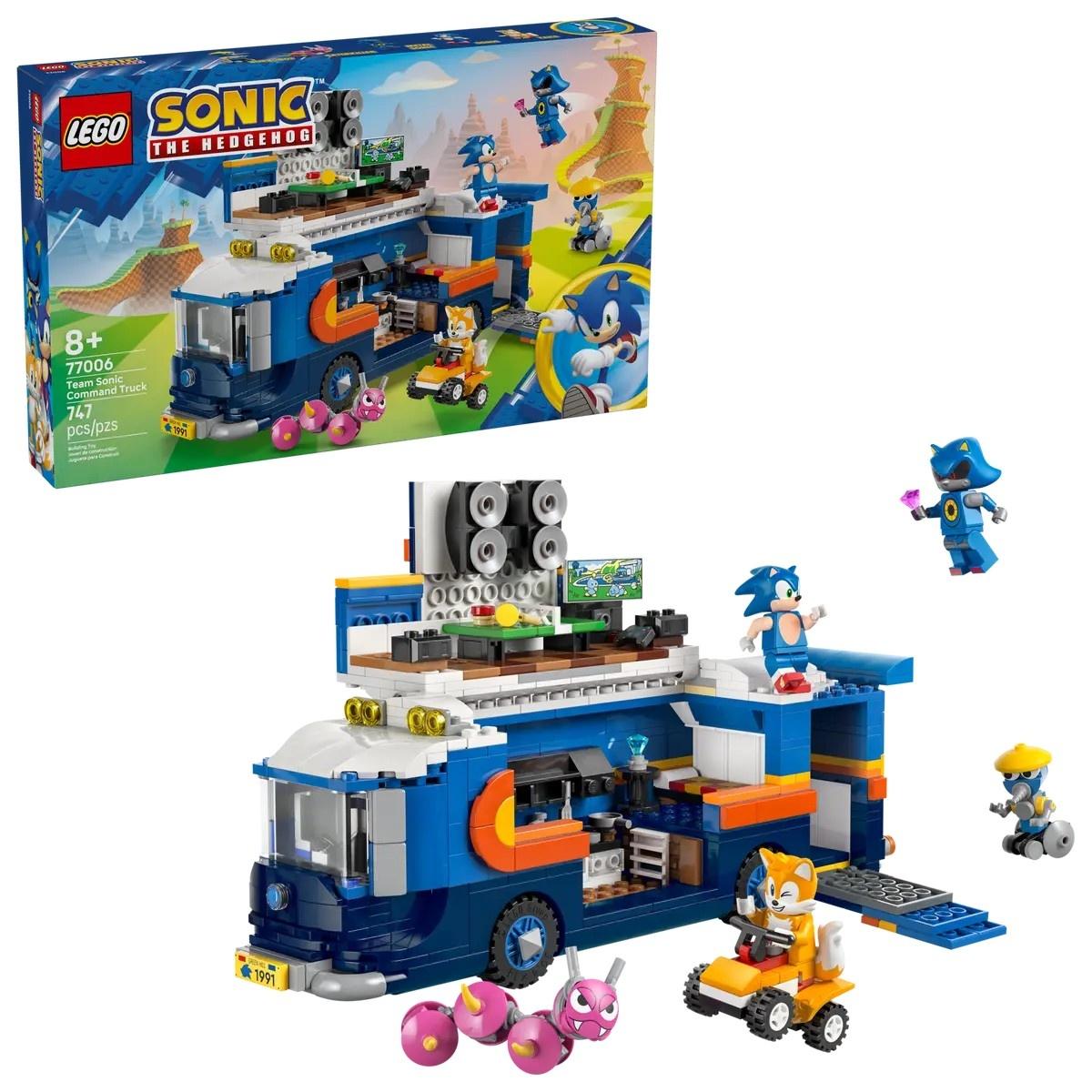 LEGO 77006 Camion de Operaciones del Equipo Sonic