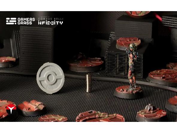 Nomad Crew Deck Bases, Round 25mm [2]