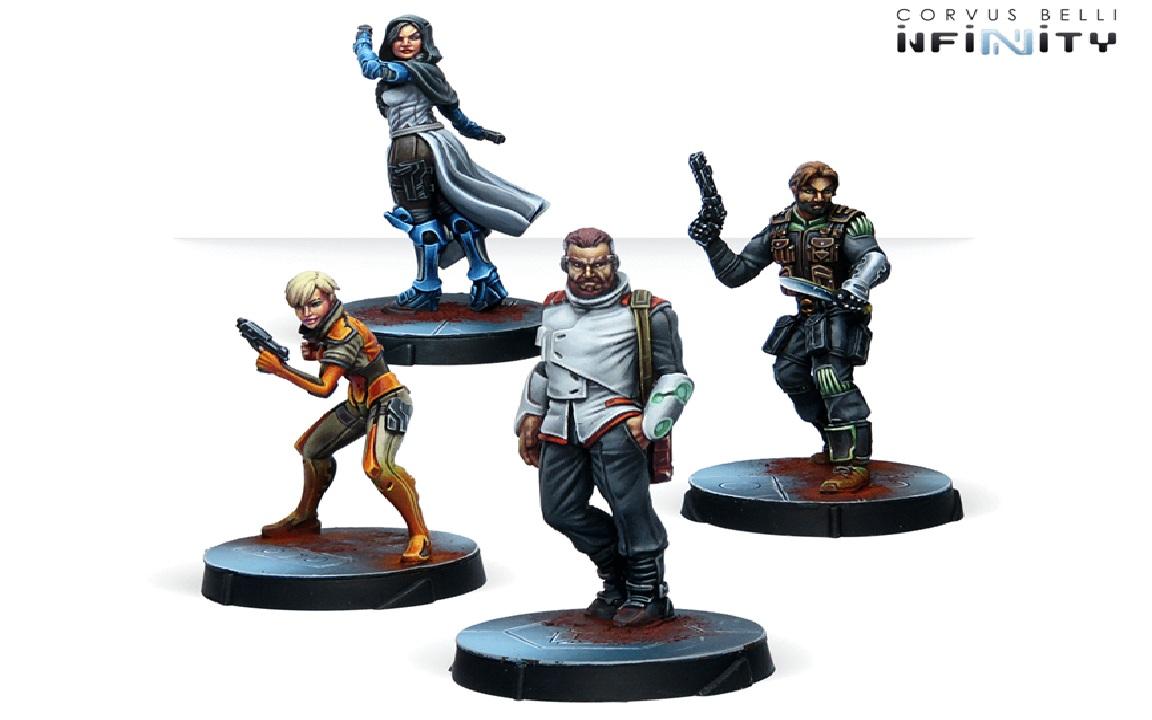 Agents of the Human Sphere RPG Characters