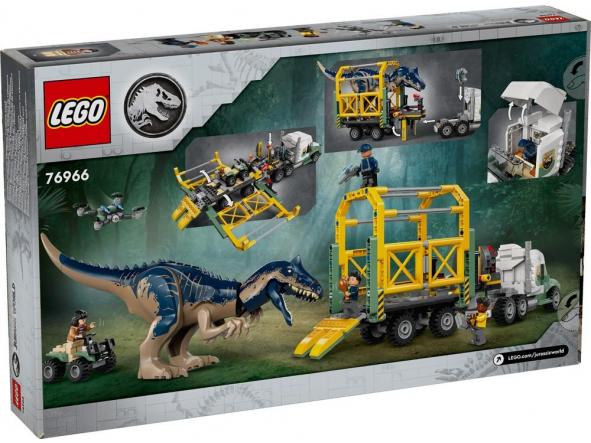 LEGO 76966 Misiones Dinosaurio: Camión de Transporte del Allosaurus [1]