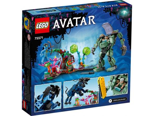 LEGO 75571 Avatar Neytiri y Thanator vs. Quaritch con Armadura AMP [1]