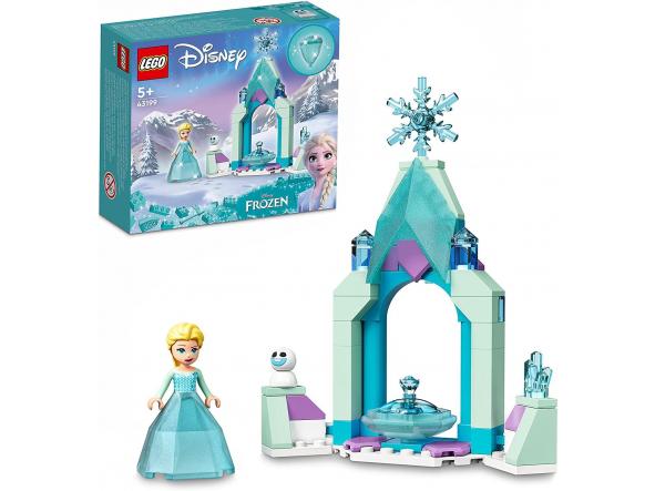 LEGO 43199 Disney Frozen Patio del Castillo de Elsa