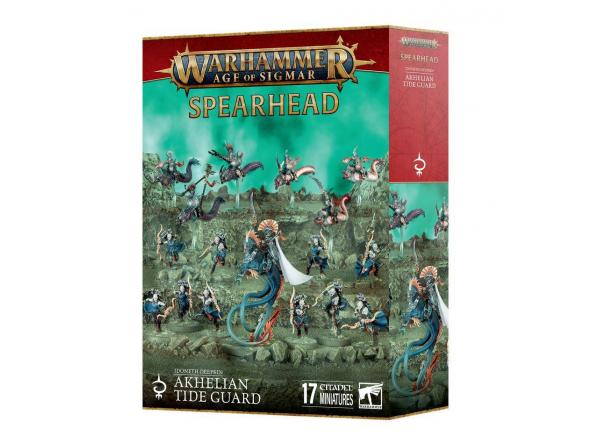 Punta de lanza Profundos Idoneth Guardia Mareal Akheliana