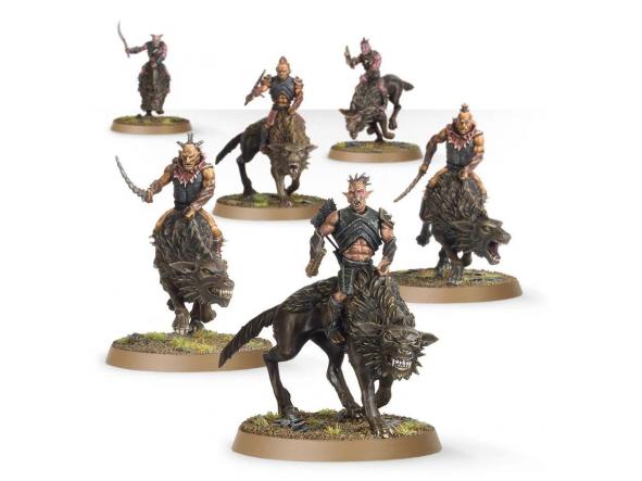 Hunter Orcs on Fell Wargs