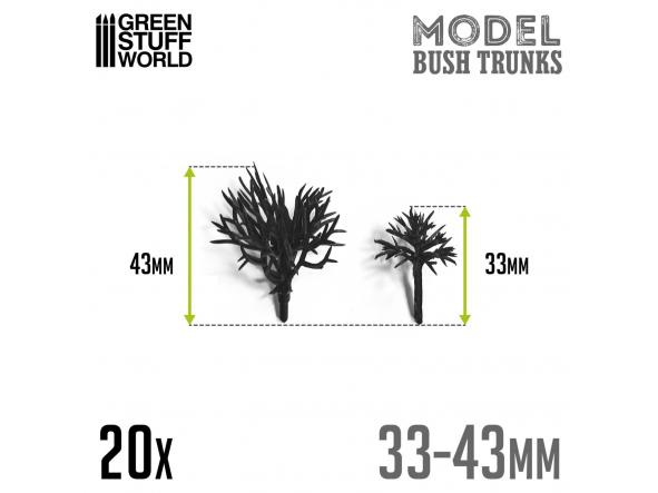 20x Arbustos Modelismo [1]