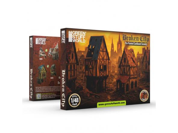 Ciudad en Ruinas - Set de Escenografia