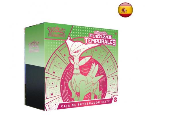 Pokemon TCG - Fuerzas Temporales Caja de Entrenador Elite Ferroverdor (Español)