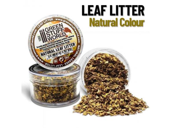 Hojas Naturales Grandes Color Natural