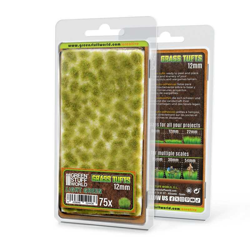 Matas Cesped Tufts - 12 mm - Verde Claro