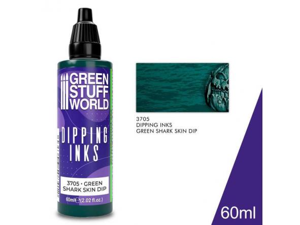 Pintura Dipping ink 60 ml Green Shark Skin Dip