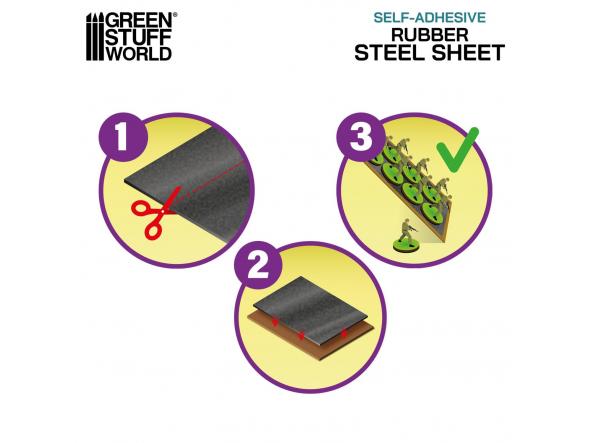 Pack de Láminas Magnéticas y Planchas Metálicas para imanes [1]