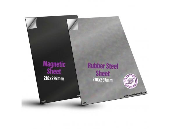 Pack de Láminas Magnéticas y Planchas Metálicas para imanes