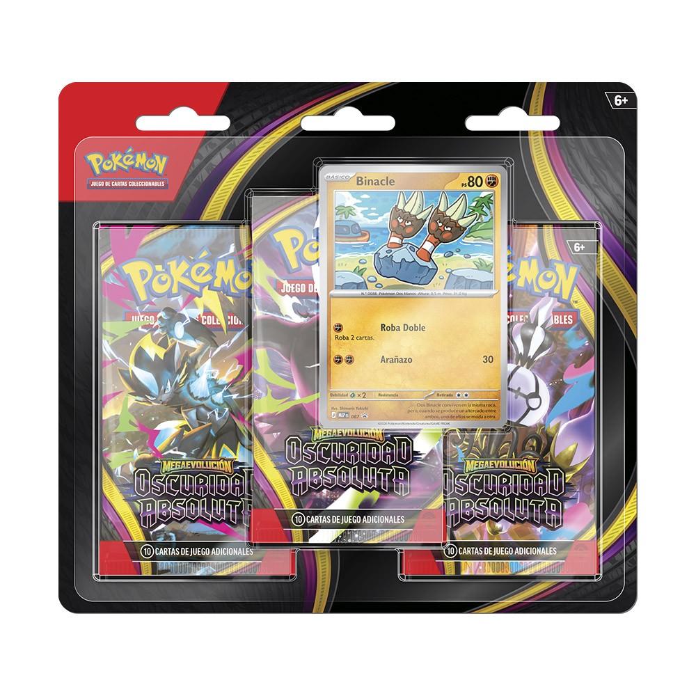 POKEMON TCG EXPANSION 3-PACK BLISTER OSCURIDAD ABSOLUTA ESPAÑOL
