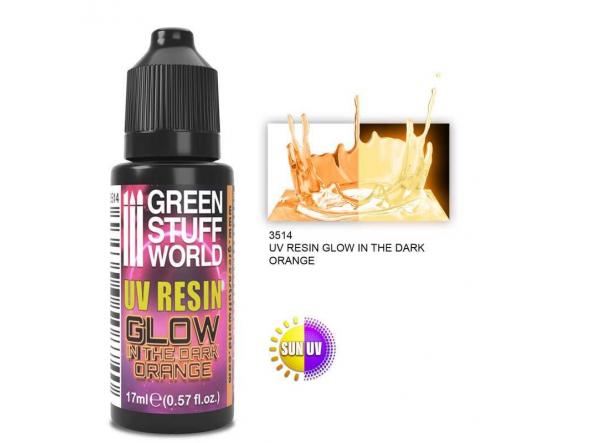 Resina Ultravioleta Naranja - GLOW 17ml