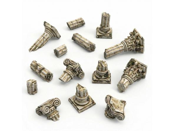 Ruinas de columnas griegas 1:48-1:35
