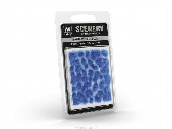 Fantasy Tuft Blue 6mm