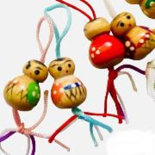 600 Chinitos de la Suerte Grandes 2 cms  [1]