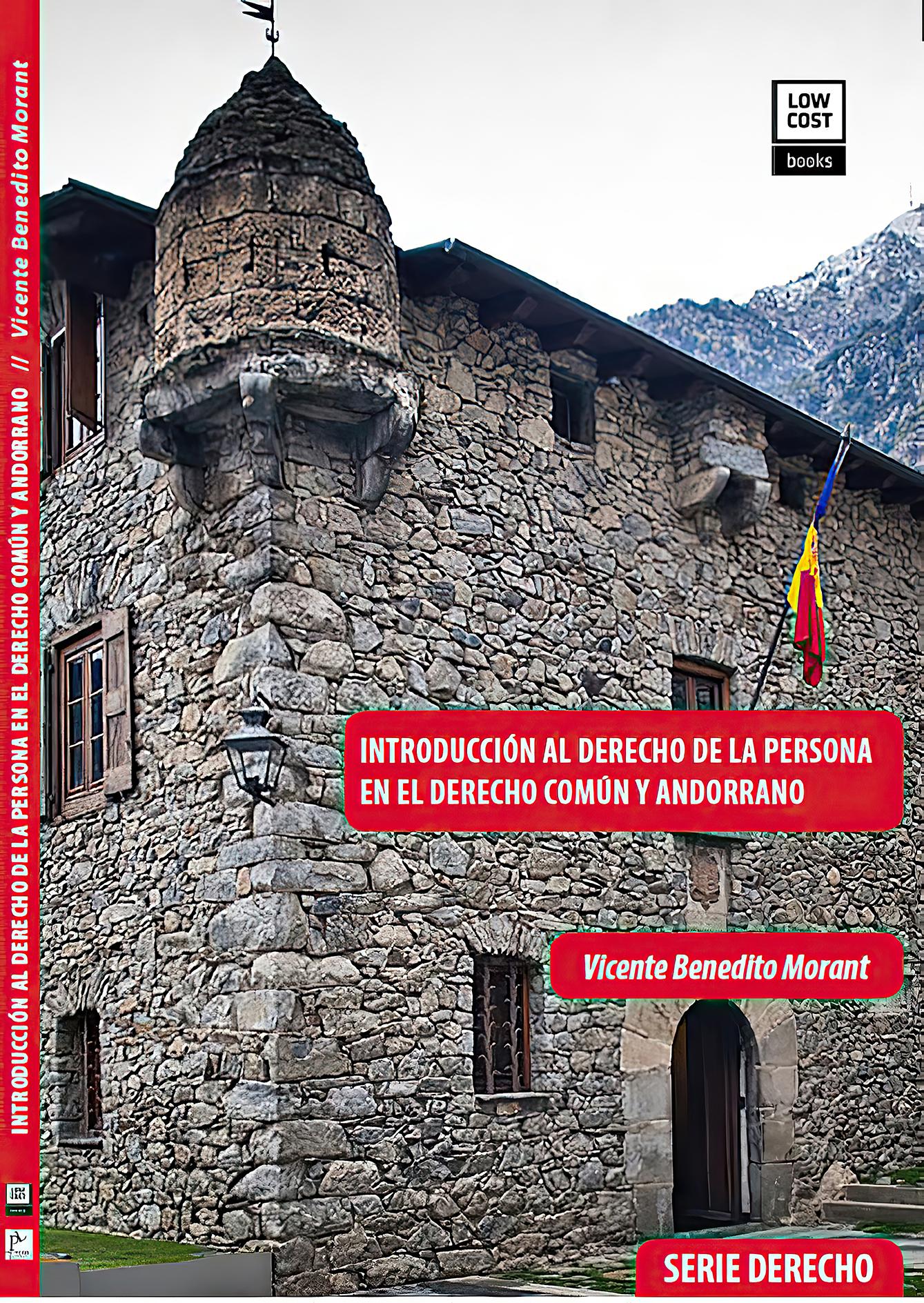 NTRODUCCIÓN AL DERECHO DE LA PERSONA  EN EL DERECHO COMÚN Y ANDORRANO Versión Ebook (PDF descargable)