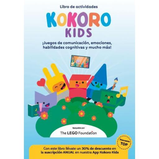 Pack 10 Cuadernos. LIBRO DE ACTIVIDADES KOKORO KIDS ¡Juegos de Comunicación, emociones, habilidades cognitivas y mucho mas. [0]