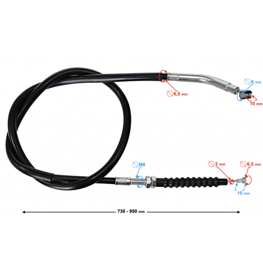 CABLE DE EMBRAGUE GP1