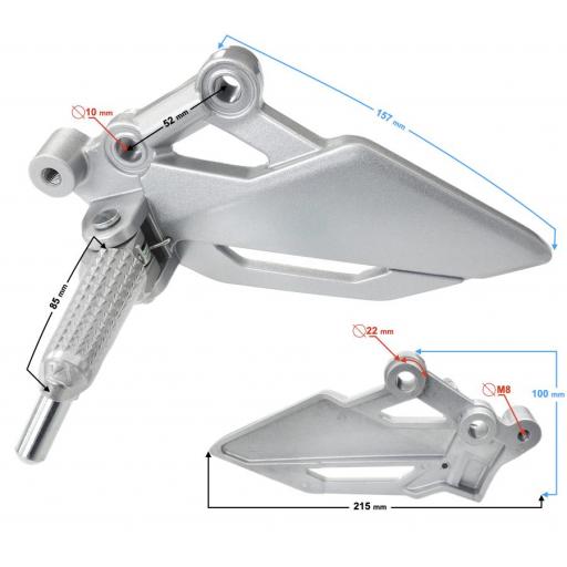 PACK DE REPOSAPIES DELANTEROS GP1