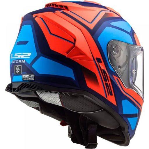CASCO LS2 FF800 STORM FASTER MATT FLUO ORANGE [1]
