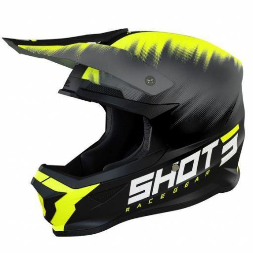 CASCO MOTOCROSS  SHOT FURIOUS RED GLOSSY [3]