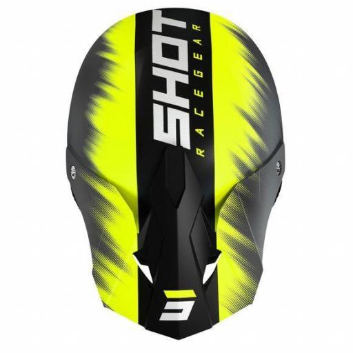 CASCO MOTOCROSS  SHOT FURIOUS RED GLOSSY [2]