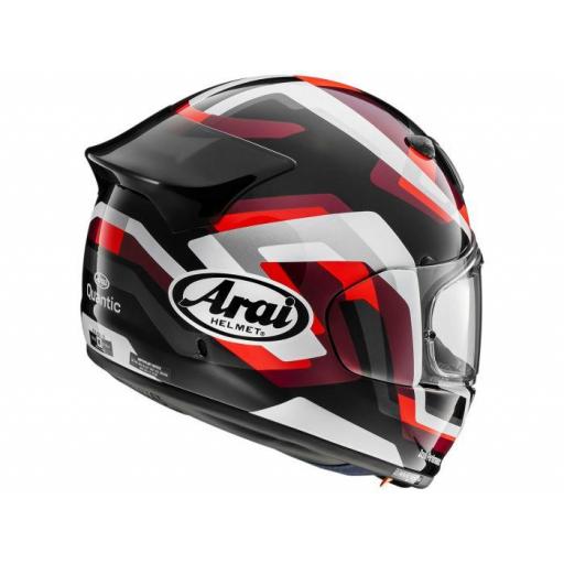 Casco integral Arai QUANTIC Snake Red [1]