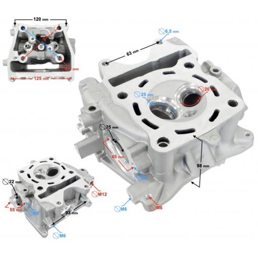 CULATA VOGE SR125