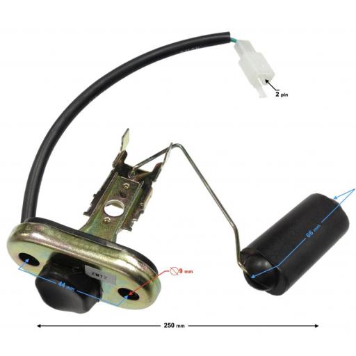SENSOR DE NIVEL DE COMBUSTIBLE MITT GT 125