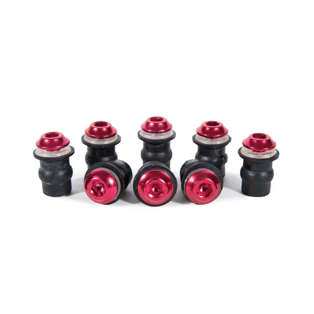 KIT DE TORNILLERIA PARA CUPULA ALUMINIO ROJO
