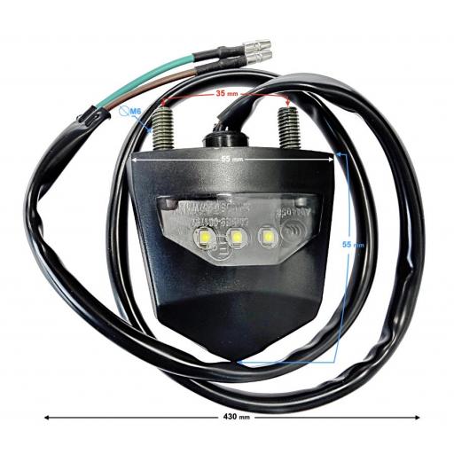 Luz de matricula voge SR125 [0]
