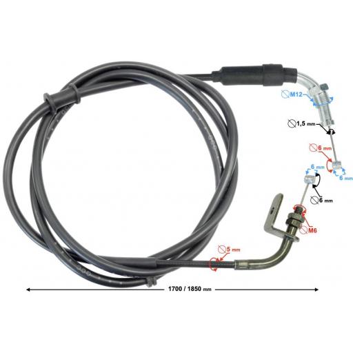 Cable de retorno del acelerador VOGE SR125 [0]