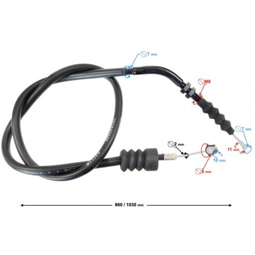 Cable de embrague VOGE 525ACX