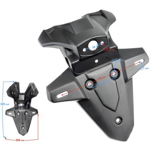 Guardabarros trasero VOGE 125R [0]