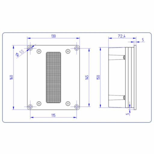 Beyma Tpl-200 Black Tweeter de Diafragma Plegado 120W 8 Ohms [2]