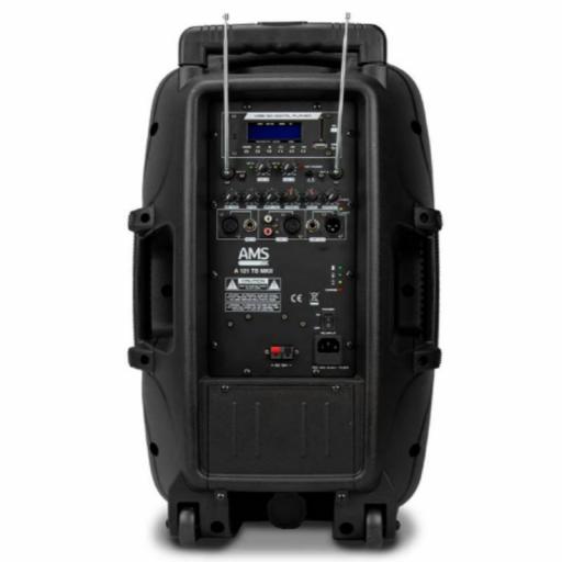 Ams A 121 TB MkII Sistema de Audio Portátil con BlueTooth [1]
