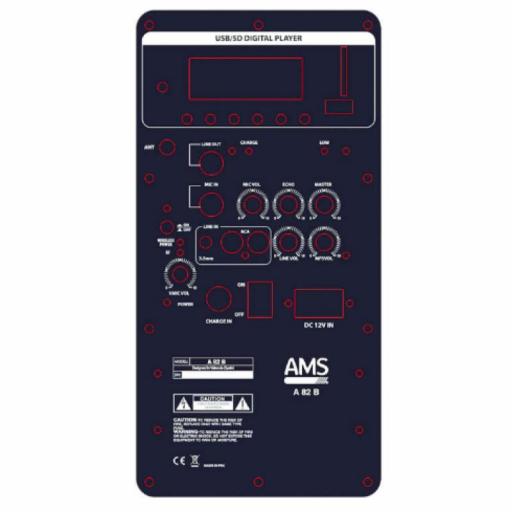 Ams A 82 B Sistema de Audio Portátil [2]