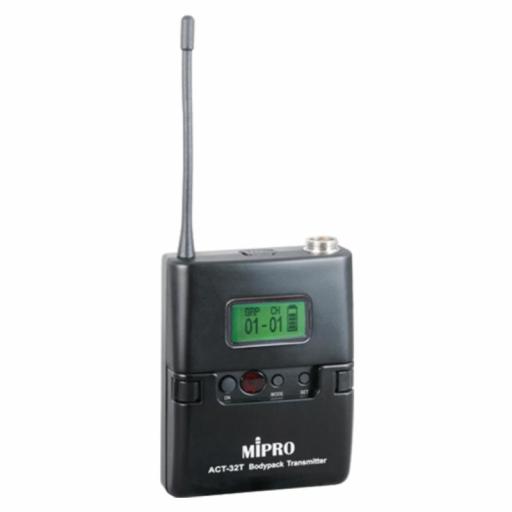 MiPro Act-32T Emisor Inalámbrico de Petaca