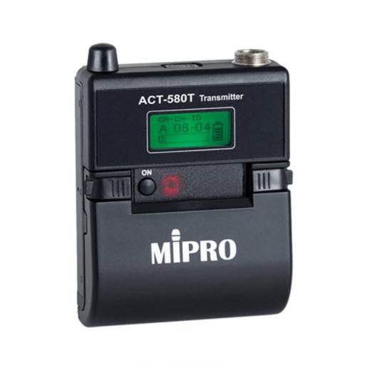 MiPro Act-580T Emisor Digital Inalámbrico de Petaca 5,8 GHz