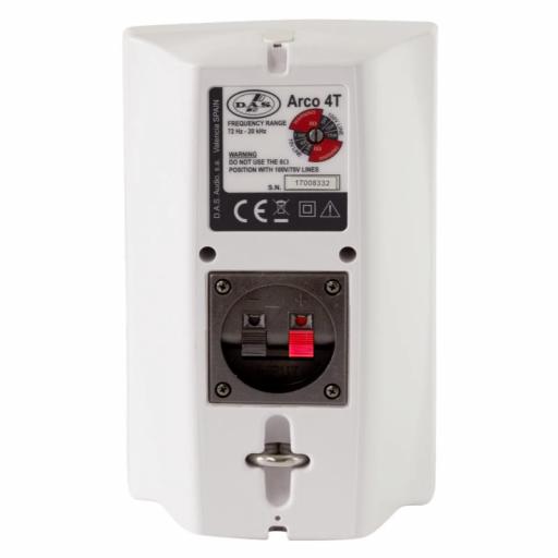 Das Arco-4-TW Altavoz para Instalación 4" 50W @8 Ohms / 15W L100V (Pareja) [1]