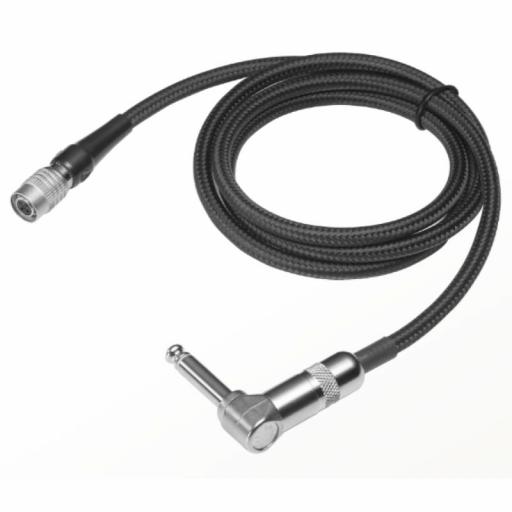 Audio-Technica AT-GRcW-PRO Cable de Guitarra para Petaca Inalámbrica