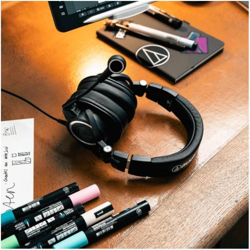 Audio-Technica Ath-M50xSts StreamSet Auriculares con Micrófono [3]