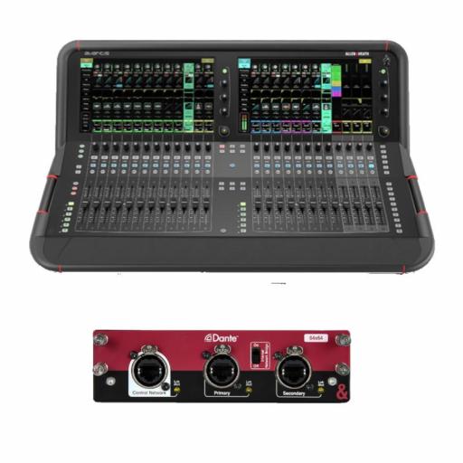 Allen & Heath Pack Mezclador Digital Avantis + Tarjeta Dante 64