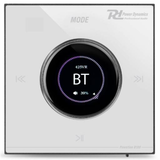 Power Dynamics Powerline B100W Amplificador Empotrable 4 x 25W BlueTooth/Mp3